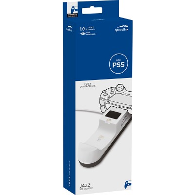 Заряджання для геймпада SPEEDLINK JAZZ USB Charger PS5 White (SL-460001-WE) Заряджання для геймпада SPEEDLINK JAZZ USB Charger PS5 White (SL-460001-WE)