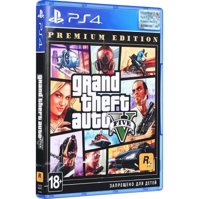 Гра Grand Theft Auto V Premium Edition для PlayStation 4 (5026555426886) Гра Grand Theft Auto V Premium Edition для PlayStation 4 (5026555426886)