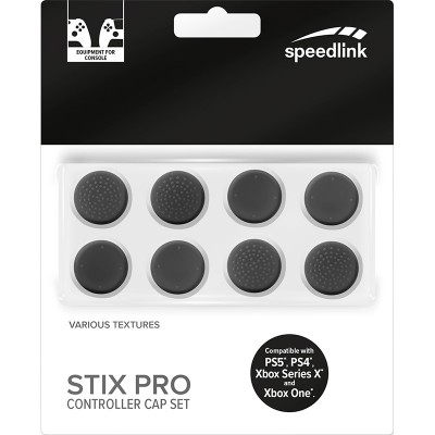 Набір накладок для кнопок SPEEDLINK STIX PRO Controller Cap Set PS5/PS4/Xbox Series X/S Black (SL-460800-BK) Набір накладок для кнопок SPEEDLINK STIX PRO Controller Cap Set PS5/PS4/Xbox Series X/S Black (SL-460800-BK)