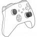 Набір накладок для кнопок SPEEDLINK STIX PRO Controller Cap Set PS5/PS4/Xbox Series X/S Black (SL-460800-BK)
