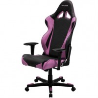 Крісло DXRACER RACING OH/RE0/NP чорне/рожеві вставки Крісло DXRACER RACING OH/RE0/NP чорне/рожеві вставки
