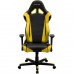 Крісло DXRACER RACING OH/RE0/NY чорне/жовті вставки
