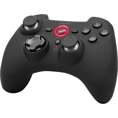 Геймпад SPEEDLINK RAIT Wireless Rubber Black (SL-650110-BK) Геймпад SPEEDLINK RAIT Wireless Rubber Black (SL-650110-BK)