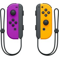 Набір контроллерів NINTENDO Joy-Con Neon Purple/Neon Orange 2 шт (45496431310)
