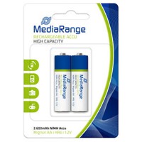 Акумулятори MEDIARANGE NiMH AA, HR6 1.2V 2шт (MRBAT123)