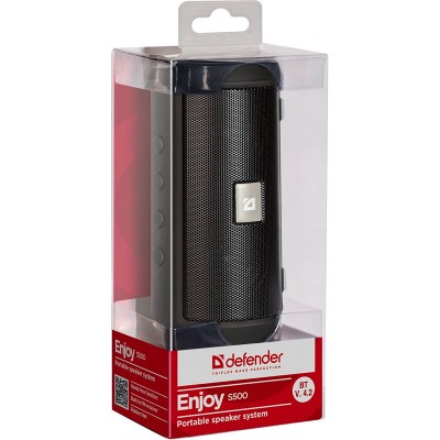 Портативна акустика DEFENDER Enjoy S500 Black (65682) Портативна акустика DEFENDER Enjoy S500 Black (65682)