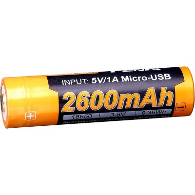 Акумулятор FENIX 18650 2600 мАг (ARB-L18-2600U)