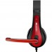 Гарнітура CANYON HSC-1 Black-Red (CNS-CHSC1BR)