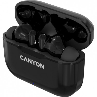 Гарнітура CANYON TWS-3 Black (CNE-CBTHS3B)