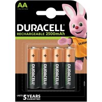 Акумулятор DURACELL HR6 (AA) 2500 mAh 4 шт. (5005001)