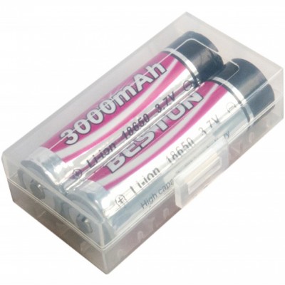 Акумулятори BESTON 18650 3000mAh Li-ion 2шт з захистом (AAB1848)