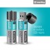 Акумулятор COLOR WAY AA USB 1200 маг 1.5 В (2шт.) (CW-UBAA-02)