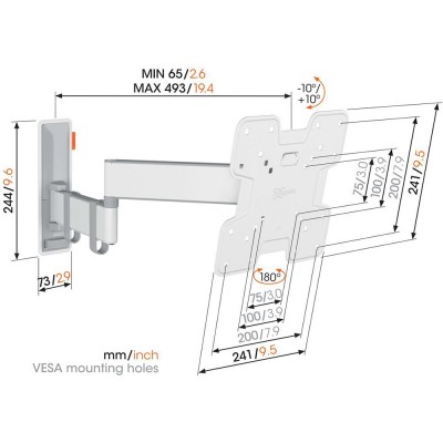 Кронштейн VOGELS TVM 3243 White