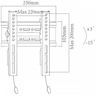 Кронштейн X-DIGITAL STEEL ST215