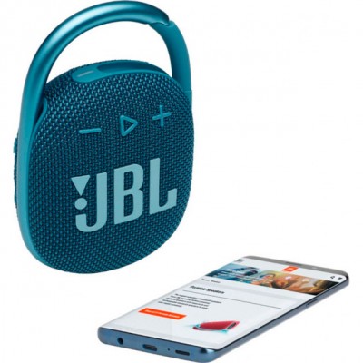 Портативна акустика JBL Clip 4 Blue (JBLCLIP4BLU) Портативна акустика JBL Clip 4 Blue (JBLCLIP4BLU)