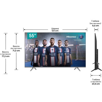 Телевізор HISENSE 55A7400F