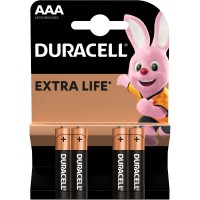 Батарейки DURACELL LR03 MN2400 алкалінові (81545421) 1x4 шт