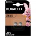 Батарейки DURACELL LR44/А76/V13GA/A76 лужні (5002121) 2 шт