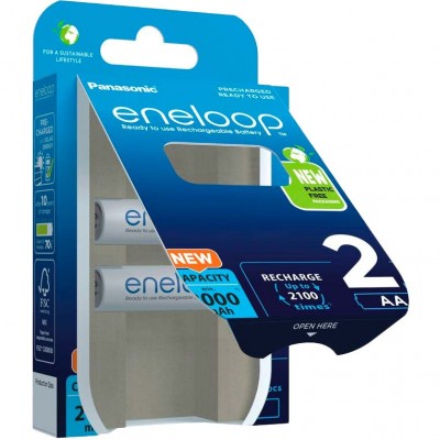 Акумулятор Panasonic Eneloop NI-MH AA 2000 mAh 2 шт (BK-3MCDE/2BE) Акумулятор Panasonic Eneloop NI-MH AA 2000 mAh 2 шт (BK-3MCDE/2BE)