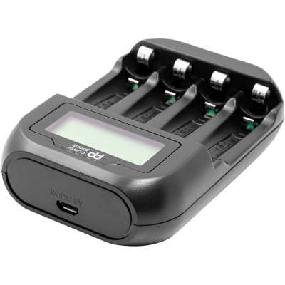 Зарядний пристрій POWER PLANT для акумуляторів AA AAA micro USB (PP-UN4)