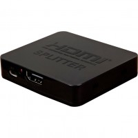 Спліттер PowerPlant HDMI 2 х HDMI Black (HDSP2-M)