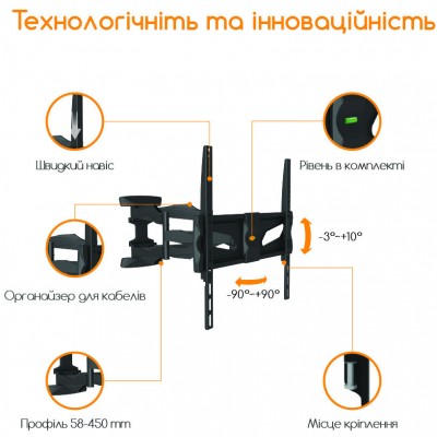 Кронштейн PIKO PTV-3D60