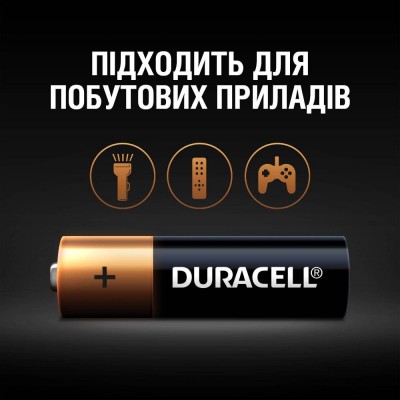 Батарейки DURACELL LR03 MN2400 алкалінові (81545427) 1х6 шт