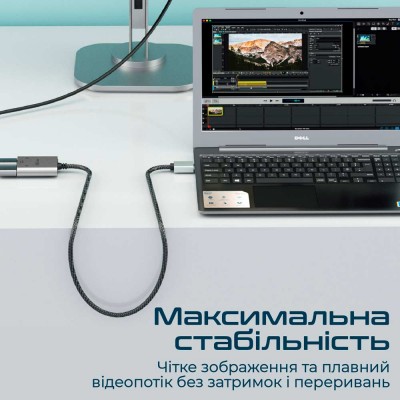 Спліттер Promate MediaSplit-H2 HDMI to 2xHDMI Black (mediasplit-h2.black)