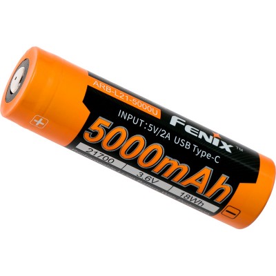 Акумулятор FENIX 21700 5000 мАг (ARB-L21-5000U)