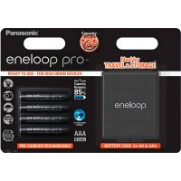 Акумулятор PANASONIC Eneloop Pro AAA 930 mAh 4BP + Case 4 шт (BK-4HCDEC4BE)