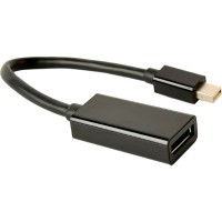 Адаптер Cablexpert MiniDisplayPort - DisplayPort 0.15 м (A-mDPM-DPF4K-01)
