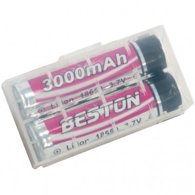 Акумулятори BESTON 18650 3000mAh Li-ion 2шт з захистом (AAB1848)
