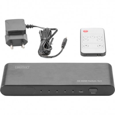 Відеокомутатор DIGITUS UHD HDMI, 4K (DS-45317)