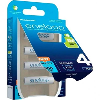 Акумулятор Panasonic Eneloop NI-MH AAA 800 mAh 4 шт (BK-4MCDE/4BE)