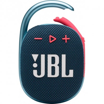 Портативна акустика JBL Clip 4 Blue Coral (JBLCLIP4BLUP)