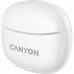 Гарнітура CANYON TWS-5 Bluetooth White (CNS-TWS5W)