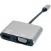 Адаптер EXTRADIGITAL USB Type-C - HDMI / VGA 0.15 м (KBV1743)