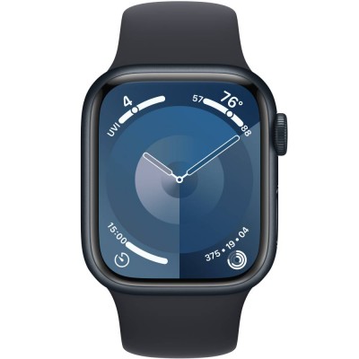 Смарт-годинник APPLE Watch Series 9 GPS 45mm Midnight Alum Midnight Sp/b - M/L (MR9A3QP/A)