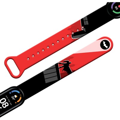 Ремінець ARMORSTANDART Bat siluet для Xiaomi Mi Band 6/5 Black (ARM59264) Ремінець ARMORSTANDART Bat siluet для Xiaomi Mi Band 6/5 Black (ARM59264)