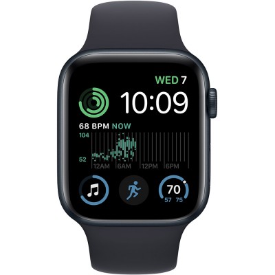 Смарт-годинник APPLE Watch SE 2 44 Midnight Alum Midnight Sp/B (MNK03UL/A)