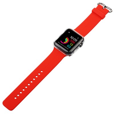 Ремінець BECOVER для Apple Watch Universal (42mm) IPH1446 Red (702417)