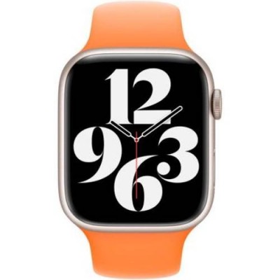 Ремінець Apple Sport Band для Apple Watch 45mm Regular Orange (MR2R3ZM/A)