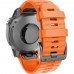 Ремінець ARMORSTANDART для Garmin Fenix 5x/6x Silicone 26mm Orange (ARM60802)