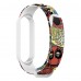 Ремінець ARMORSTANDART DP Comix для Xiaomi Mi Band 6/5 White (ARM59252)