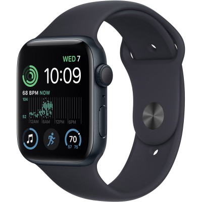 Смарт-годинник APPLE Watch SE 2 44 Midnight Alum Midnight Sp/B (MNK03UL/A)