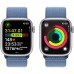 Смарт-годинник APPLE Watch Series 9 GPS 45mm Silver Alum Winter Blue Sp/Loop (MR9F3QP/A)