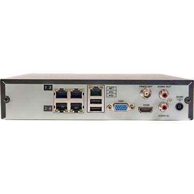 Мережевий відеореєстратор POWERPLANT NVR4104-4PECO