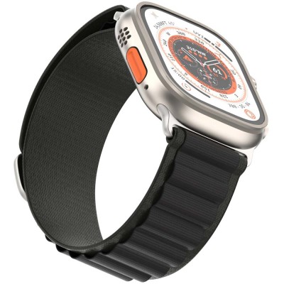 Ремінець ArmorStandart Alpina Band для Apple Watch All Series Ultra 49mm Black (ARM65019)