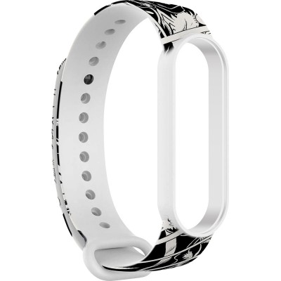 Ремінець ARMORSTANDART Symbiosis comix для Xiaomi Mi Band 6/5 White (ARM59266)