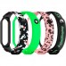 Комплект ремінців ARMORSTANDART для Xiaomi Mi Band 6/5 Cartoon hand-drawn 4 шт (ARM59730)